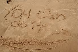 you can do it written in sand